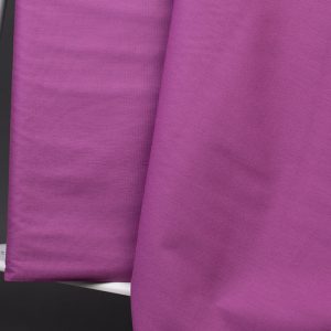 Enfärgad bomullspoplin, metervara – Mauve