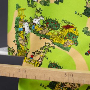 Jersey (trikå) – Pippi långstrump – Grön (LICENSTYG)