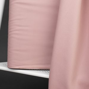 Enfärgad bomullspoplin – Gammelrosa (GOTS)