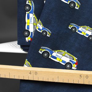 Jersey (trikå) - Polis - Mörk jeans (GOTS)