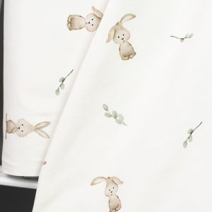 Jersey (trikå) – Lilla kanin – Offwhite (GOTS)