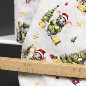 Jersey (trikå) - Julmus - Beige (GOTS)