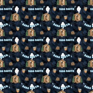 Jersey (trikå) - Bada bastu - Nattsken (GOTS)