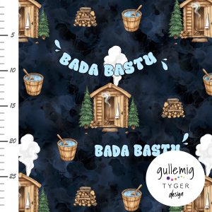 Jersey (trikå) – Bada bastu – Nattsken (GOTS)