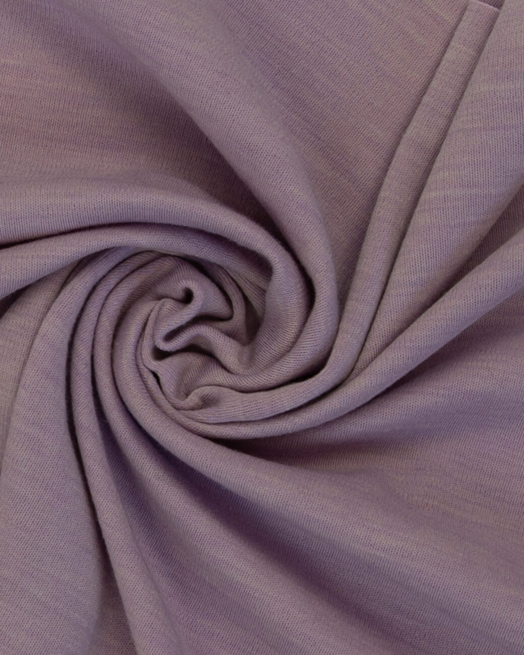 Merinoull interlock jersey (100% merinoull) — Lavendel melange