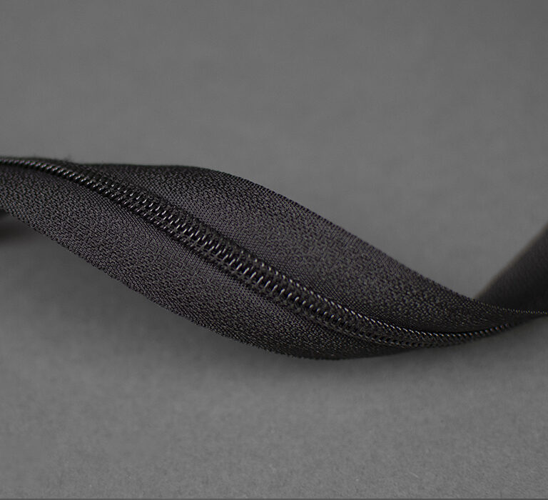 Blixtlås metervara 5mm - Svart