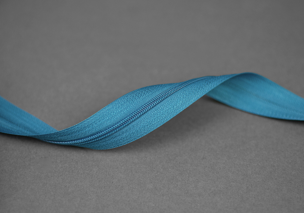 Blixtlås metervara 3mm — Petrol