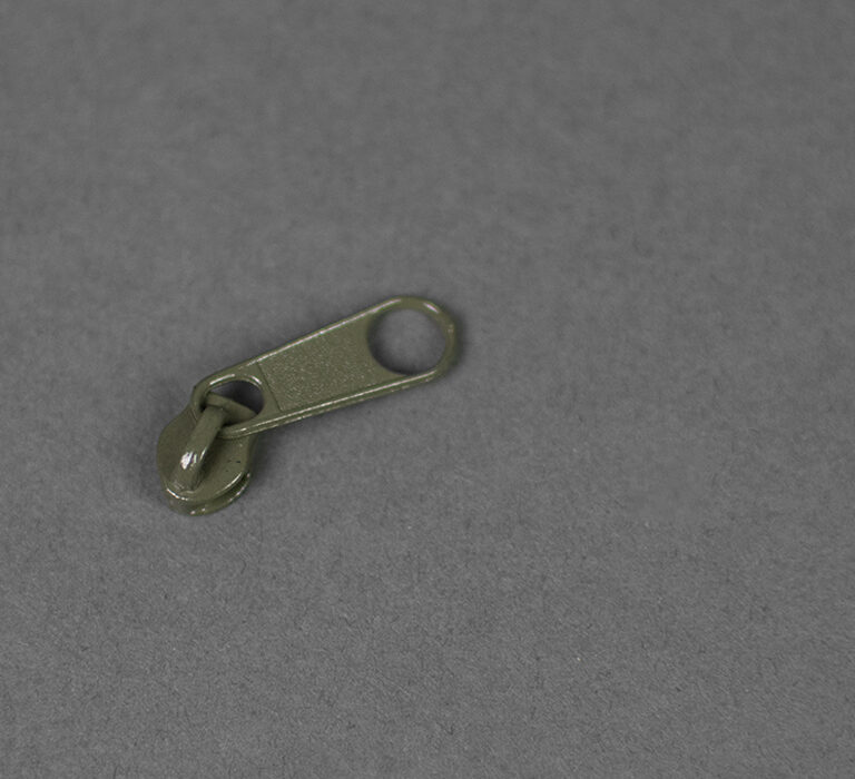 Blixtlås löpare 3mm - Grön