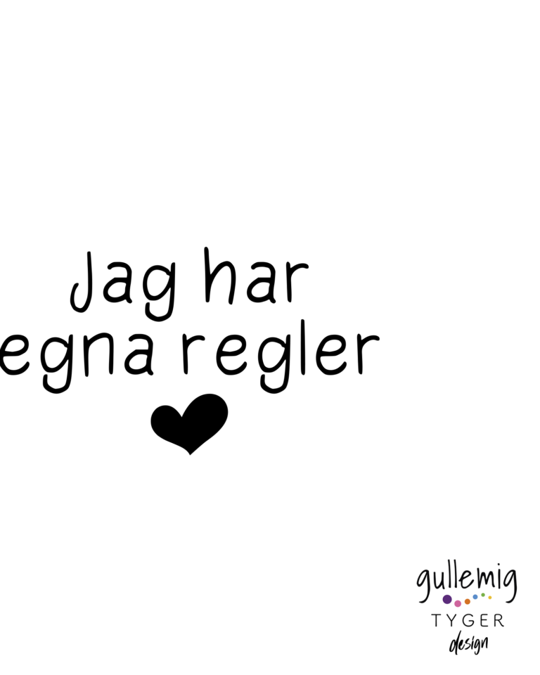 DTF textiltryck - Egna regler (stryka eller pressa på)