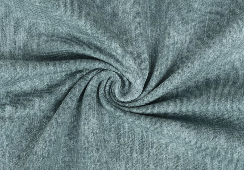 College (french terry) - Jeans look — Mörk mint