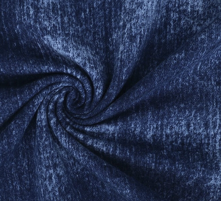College (french terry) - Jeans look - Blå