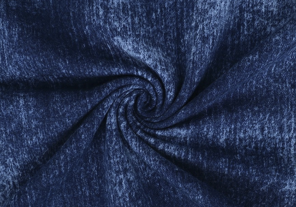 College (french terry) - Jeans look — Blå