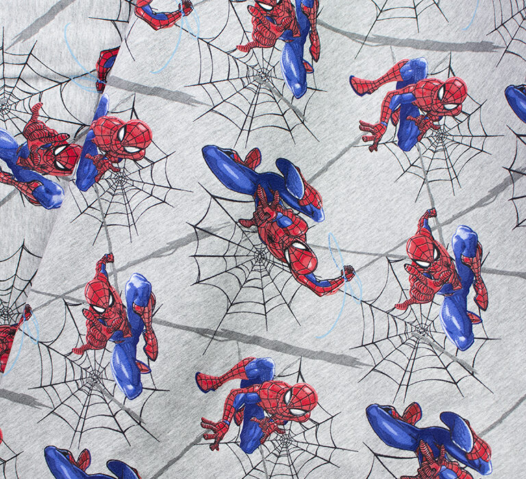 College (french terry) - Spiderman - Ljusgrå (LICENSTYG)