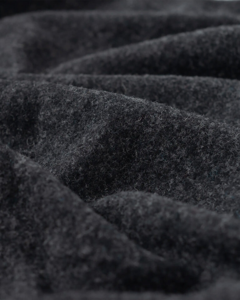 Merinoull fleece (100% merinoull) - Antracit melange