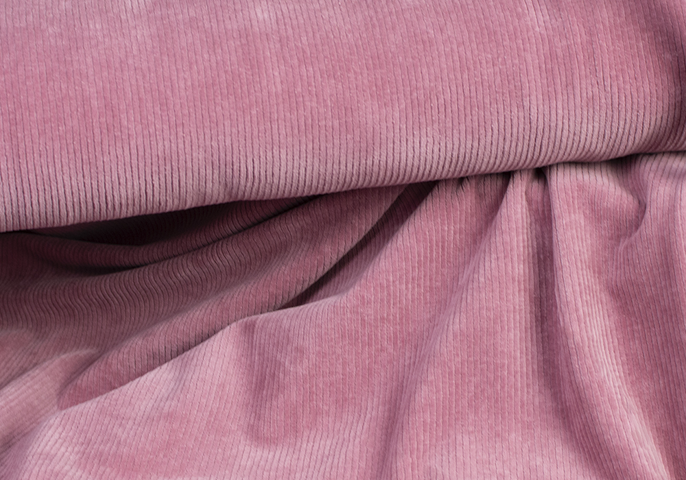 Nicky velour ribbad — Gammalrosa
