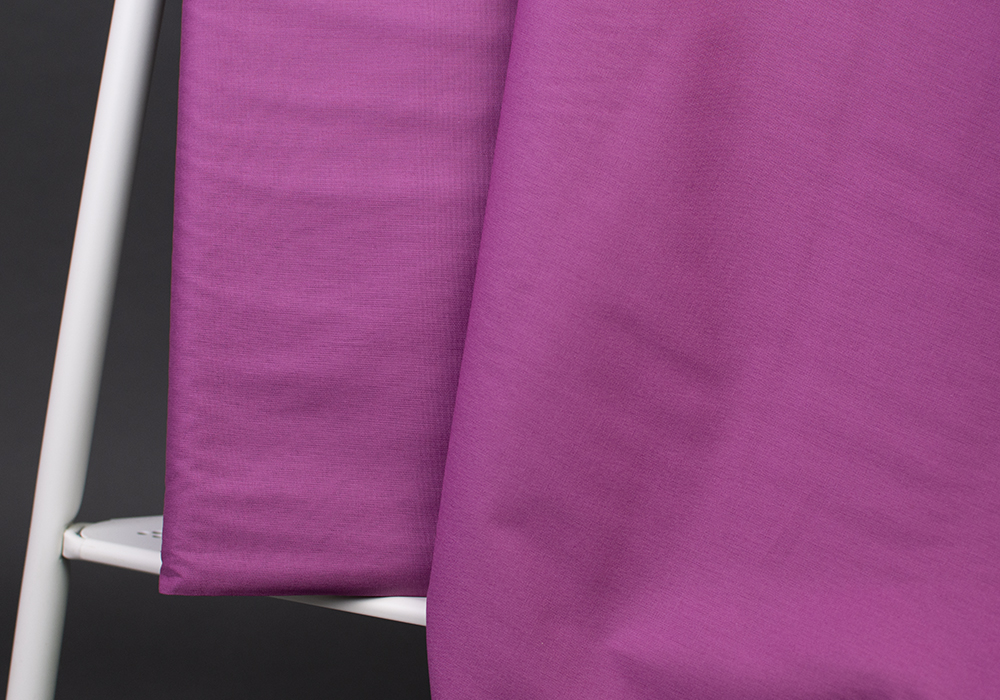 Enfärgad bomullspoplin — Mauve