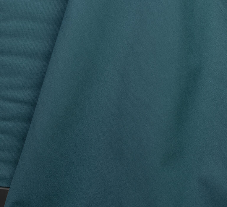 Enfärgad bomullspoplin - Emerald