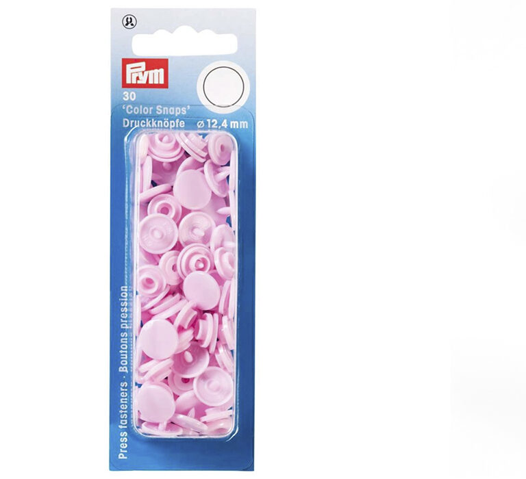 Prym color snaps - Ljusrosa