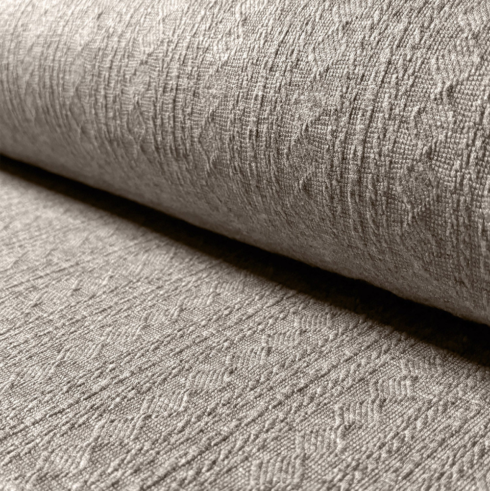 Ribbad jersey (trikå) "stickad" — Taupe