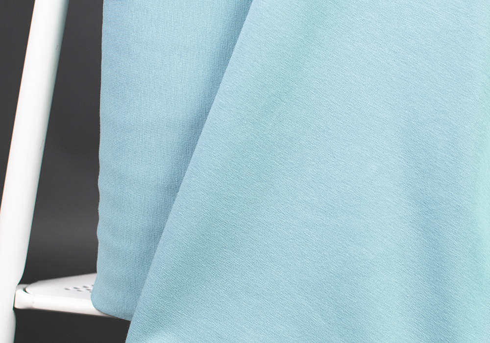 Enfärgad jersey (trikå) — Old blue