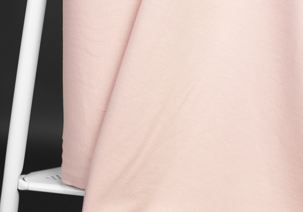 Enfärgad jersey (trikå) — Dusty pink