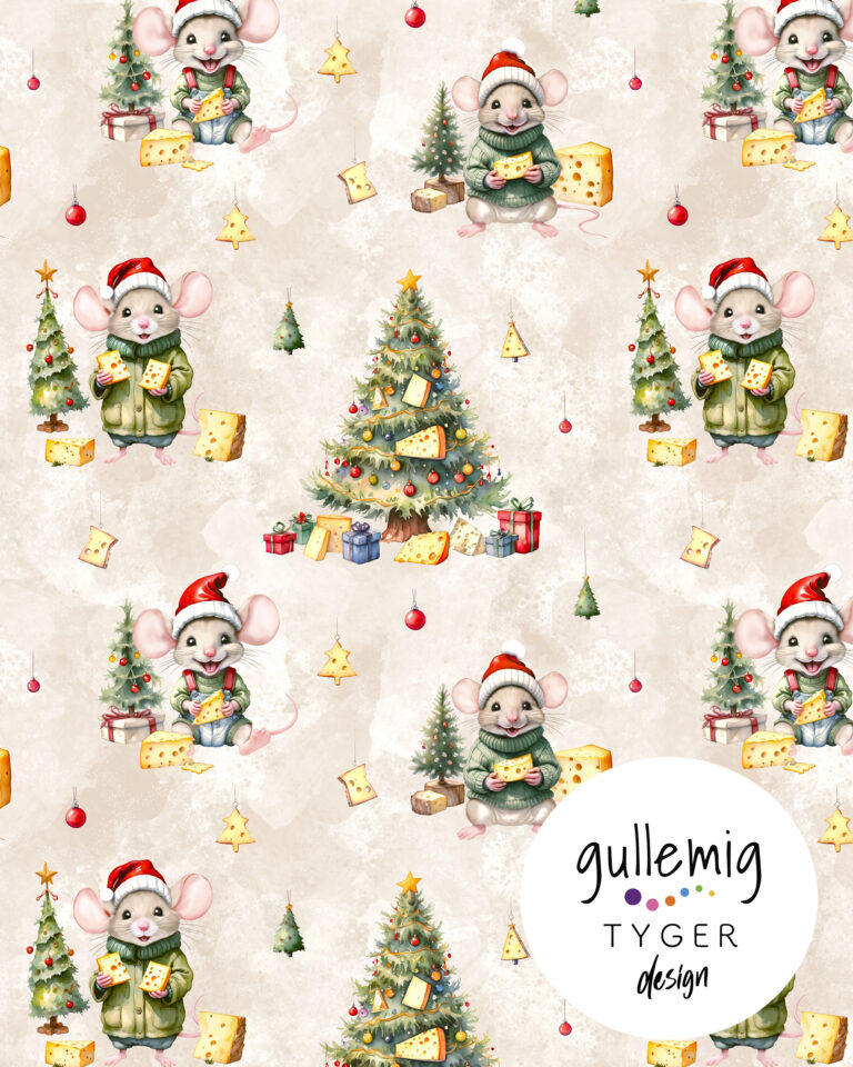 Jersey (trikå) - Julmus - Beige (GOTS)