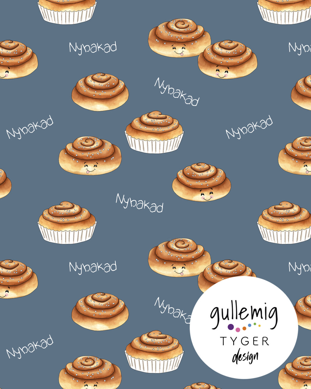 Jersey (trikå) - Nybakade bullar — Indigo