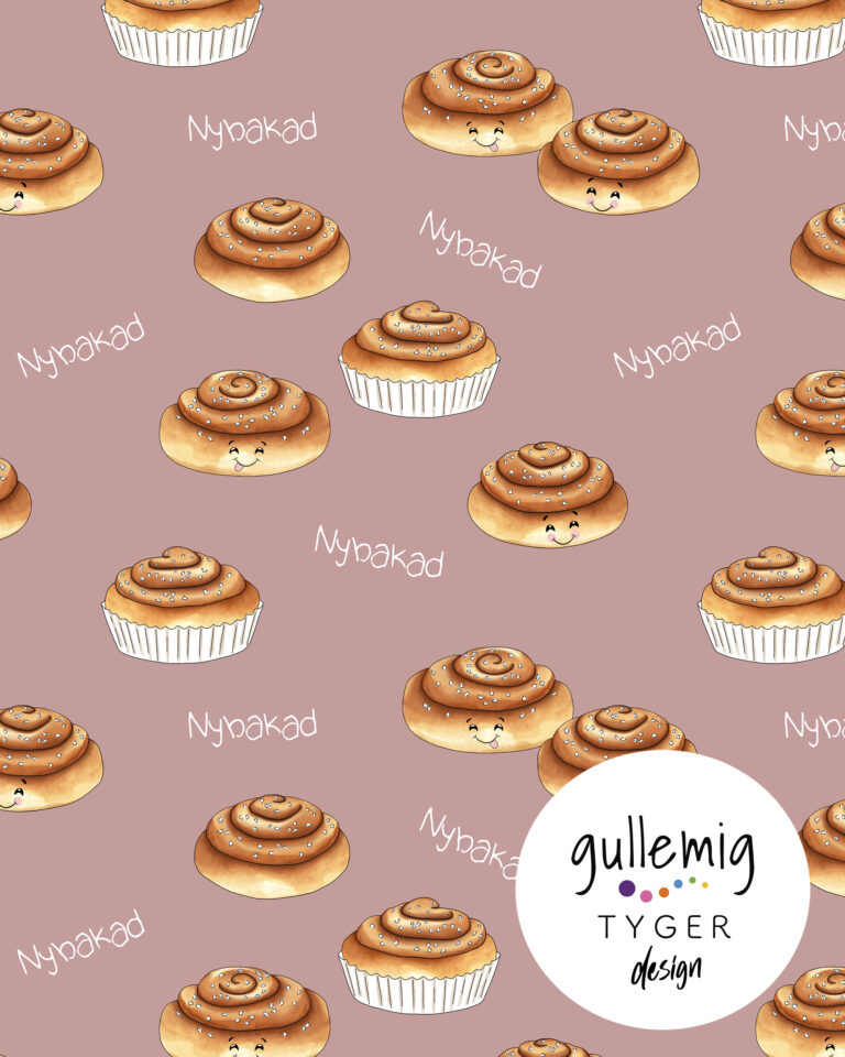 Jersey (trikå) - Nybakade bullar - Gammelrosa